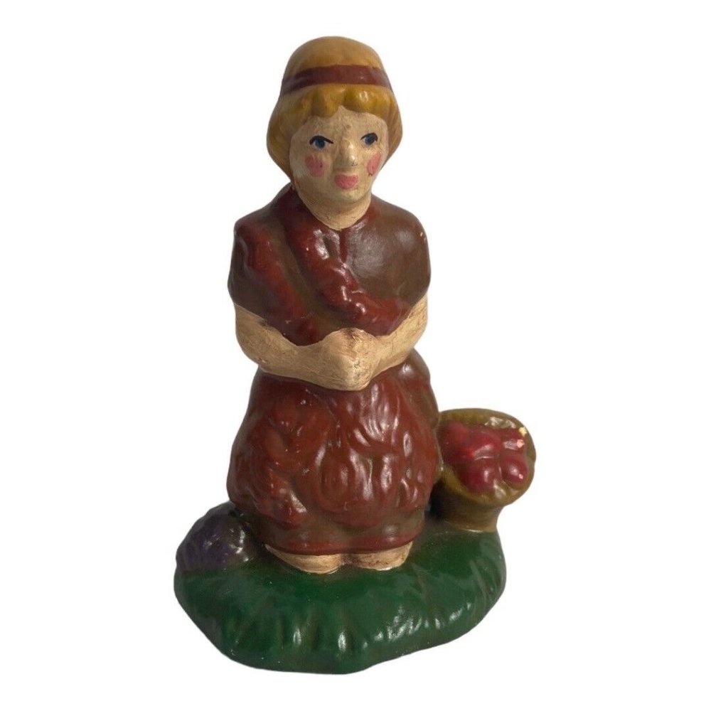 Holland Mold Christmas Nativity Kneeling Shepherd Boy  4." tall Replacement